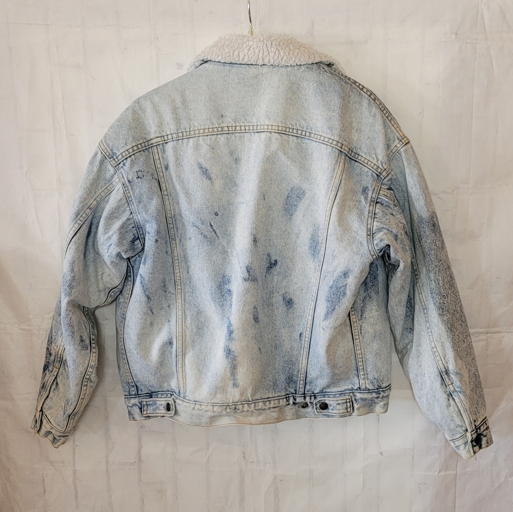 VINTAGE Levi's Sherpa Lined Jacket - Picture 3 of 12